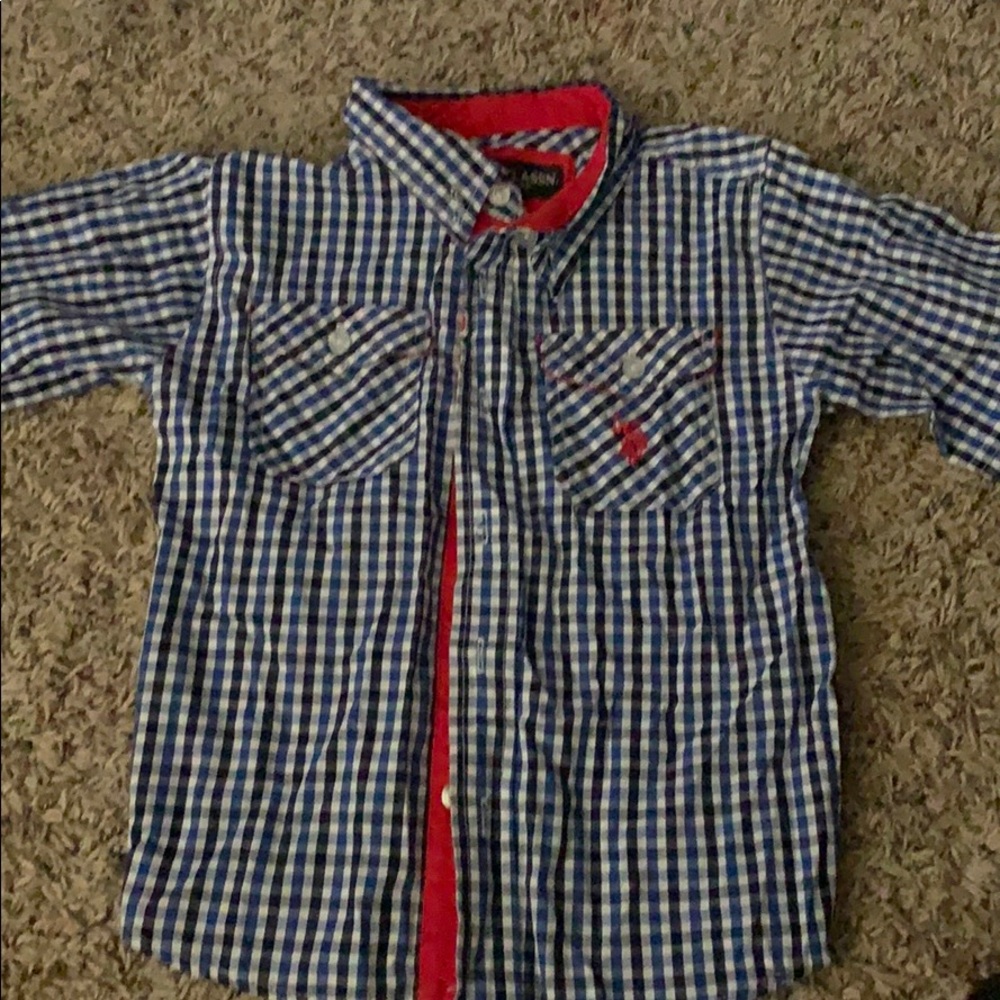 Boys button up shirt